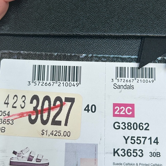 Chanel dad sandals NWT 38&40 - Picture 11 of 11